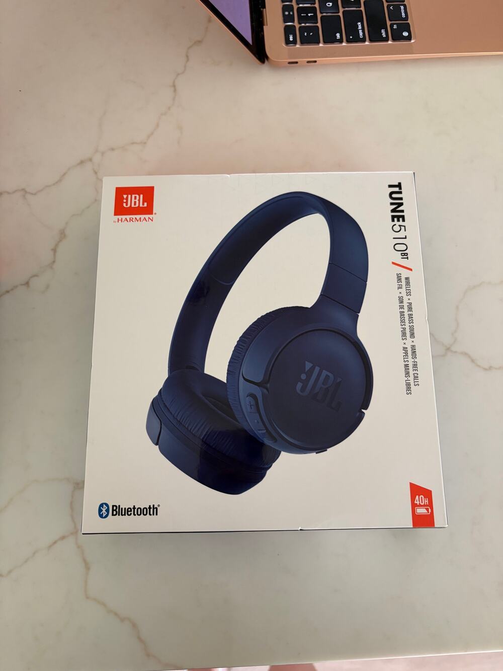 JBL Tune 510BT BLUE NWT